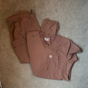 Carhartt Tan Scrub Set